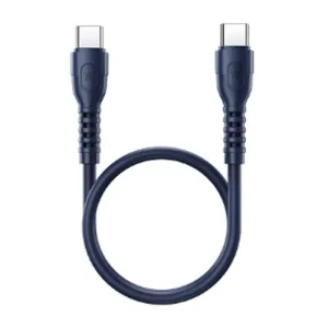 Kabel Remax Ledy z USB-C na USB-C, RC-C022, 65W, (modrý)