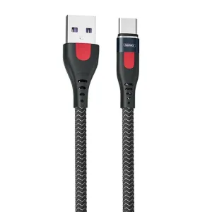Kabel Remax Lesu Pro USB-C, 1m, 5A (černý)