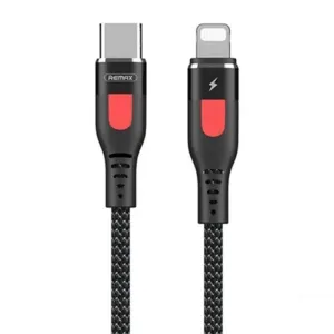 Kabel USB-C na Lightning Remax Lesu Pro, 1 m (černý)