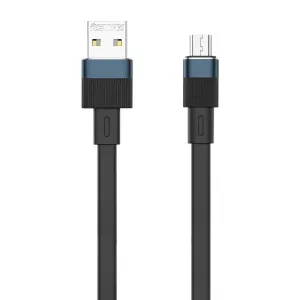 Kabel USB na micro USB Remax Flushing, RC-C001, 1m (černý)