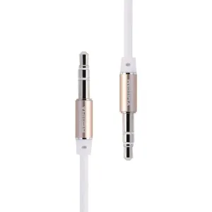Mini jack 3,5 mm AUX kabel Remax RL-L200 2 m (bílý)