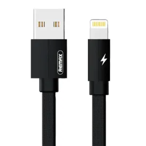 Remax Kerolla USB Lightning kabel, 1 m (černý)