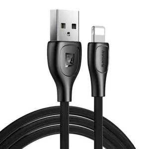 Remax Lesu Pro USB Lightning kabel, 2,1 A, 1 m (černý)