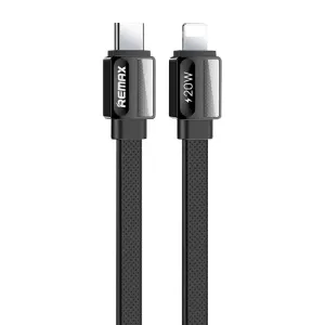 USB-C-lightning kabel Remax Platinum Pro, RC-C050, 20W (černý)
