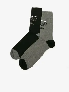 Replay Ponožky 2 páry Černá