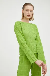 Tričko s dlouhým rukávem Résumé zelená barva #5050557