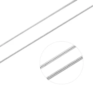 Stříbrný řetízek STRUNKA flexibilní Délka řetízku: 50 cm