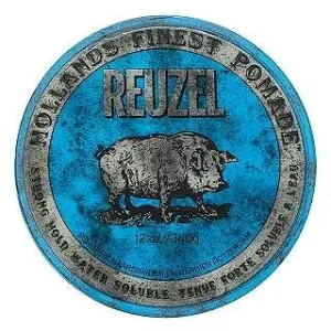 REUZEL Holland's Finest Pomade Blue Strong Hold High Sheen pomáda na vlasy pro zpevnění a lesk vlasů