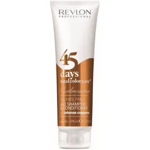 Revlon Professional Šampon a kondicionér pro intenzivní měděné odstíny 45 days total color care (Shampoo & Conditioner Intense Coppers) 275 ml