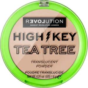 Revolution Fixační pudr Relove High Key Tea Tree (Translucent Powder) 6 g