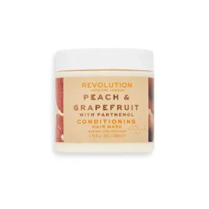 Revolution Haircare Maska na vlasy Shine Peach + Grapefruit with Panthenol (Conditioning Hair Mask) 200 ml