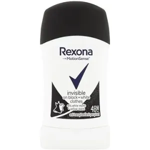 REXONA Invisible Black+White Tuhý antiperspirant 40 ml