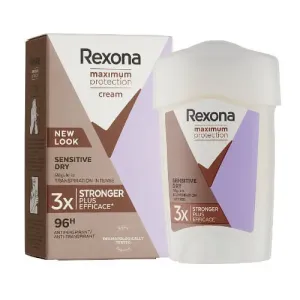 REXONA Sensitive Dry tuhý krémový antiperspirant pro ženy 45 ml