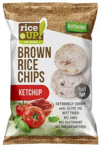 Rice Up Rýžové chipsy kečup 60 g #1160918