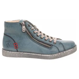 Dámská kotníková obuv Rieker Z1221-14 blau 38