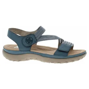 Dámské sandály Rieker 64870-14 blau 40