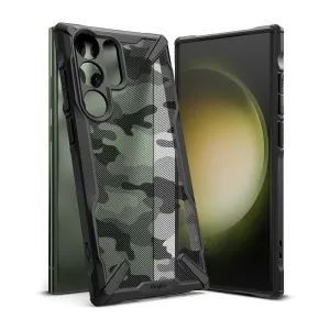 Ringke Fusion-X Design Samsung Galaxy S23 Ultra Camo Black