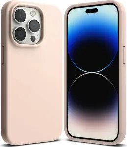 Ringke Silicone Apple iPhone 14 Pro Max Pink Sand