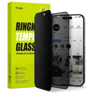 OCHRANNÉ TVRZENÉ SKLO RINGKE TG iPhone 15 Pro Max PRIVACY