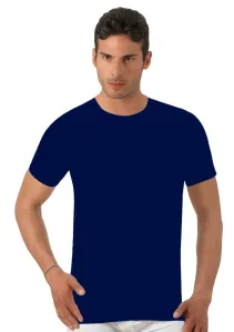 Pánské tričko s krátkým rukávem U1001 Risveglia Barva/Velikost: modrá tmavá / S/M