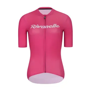 RIVANELLE BY HOLOKOLO Cyklistický dres s krátkým rukávem - GEAR LADY - růžová M