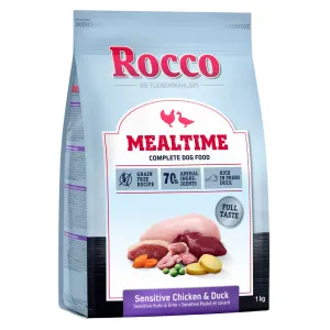 Rocco Mealtime granule, 3 x 1 kg  - 15 % sleva - 3 x 1 kg (kuřecí, krůtí a kuřecí, kachní a kuřecí)