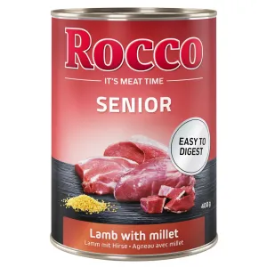 Rocco Senior 6 x 400 g - drůbeží & ovesné vločky