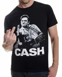 Johnny Cash tričko, Cash Finger, pánské, velikost M