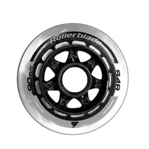 Rollerblade Wheels XT 90 mm/84A (8PCS) clear