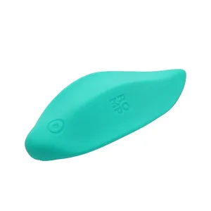 ROMP Wave - nabíjecí, vodotěsný vibrátor na klitoris (zelený)