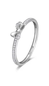 Rosato Krásný stříbrný prsten s mašličkou Allegra RZA025 54 mm