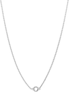 Rosato Stříbrný náhrdelník s kroužkem na přívěsky Storie RZC005