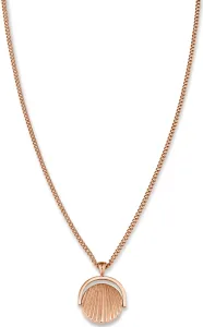 Rosefield Růžově zlacený náhrdelník s mušlí Toccombo JTNCRG-J449