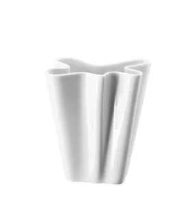 Rosenthal Porcelánová váza Flux, bílá, 14 cm 14259-800001-26014