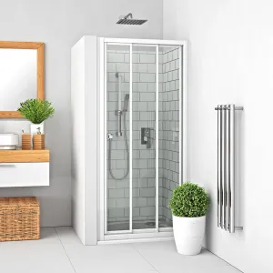 Roth PD3N/800 sprchové dveře s oboustranným vstupem 80 x 190 cm 413-8000000-04-02 bílá / transparent