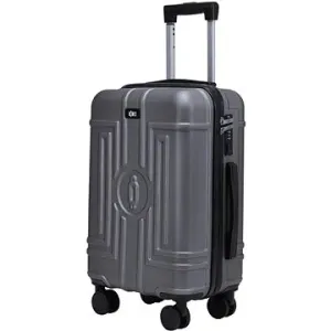 ROWEX Cestovní kufr s TSA zámkem Casolver, šedočerná