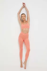 Legíny na jógu Roxy Everyday oranžová barva