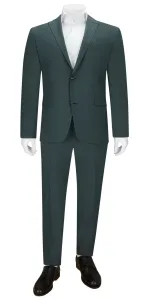 Nadměrná velikost: Roy Robson, Oblek s podílem strečových vláken, Colour Suit Tmavě Zelená