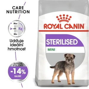 Royal Canin Mini Sterilised - granule pro kastrované malé psy - 8kg