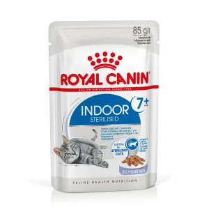 Royal Canin Indoor Sterilised 7+ v želé - 12 x 85 g