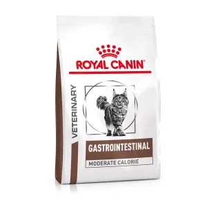 Royal Canin Veterinary Feline Gastrointestinal Moderate Calorie - výhodné balení: 2 x 4 kg