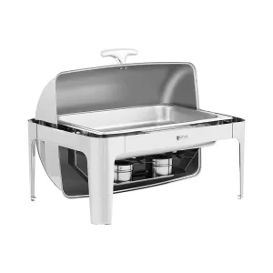 Chafing dish GN 1/1 8,5 l rolovací kryt - Royal Catering