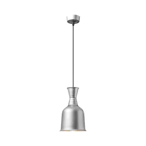 Ohřívací lampa stříbrný vzhled 18.5 x 18.5 x 28.5 cm Ocel - Ohřívací lampy Royal Catering