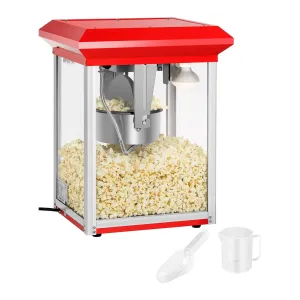 Stroj na popcorn červený 8 oz - Stroje na popcorn Royal Catering #2706367