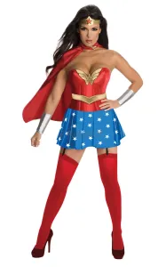 Rubies Kostým Wonderwoman s korzetem Velikost - dospělý: L #504752