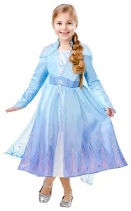 Rubies Dětský deluxe kostým - Elsa (šaty) Velikost - děti: M
