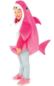 Rubies Dětský kostým Baby Shark - růžový Velikost - děti: S