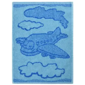 Profod Dětský ručník Plane blue 30 × 50 cm
