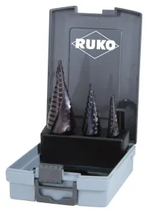 Ruko 101026Fro Step Drill Set 3 Pcs New Genaration