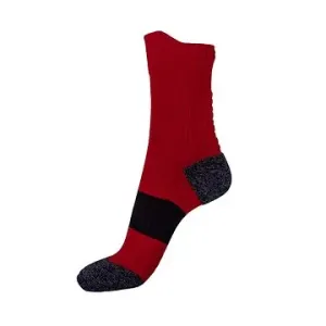 Sportovní ponožky RACE-RE, červená/černá